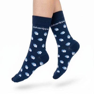 Business Logo Crew Socks